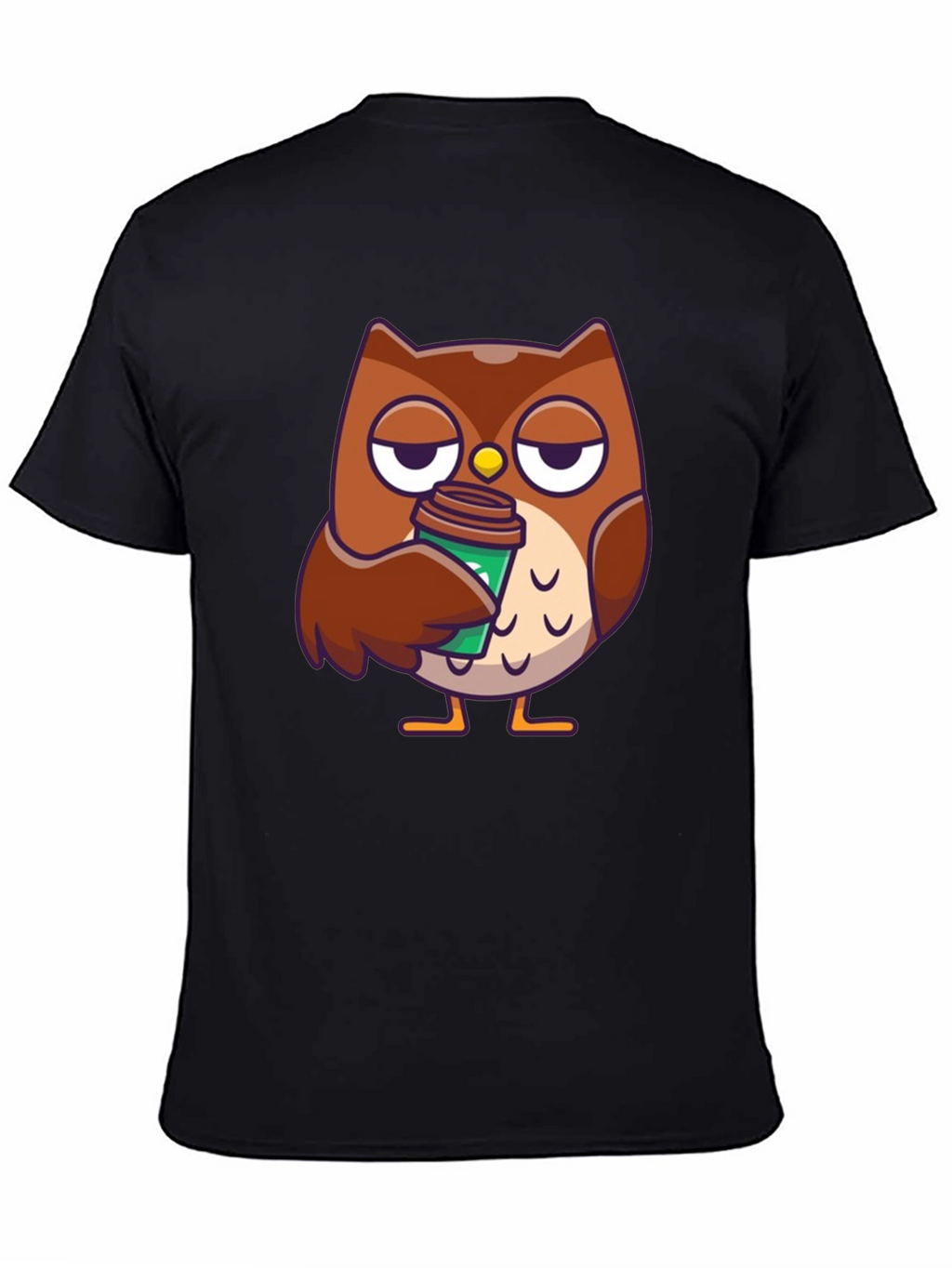 Owl Coffee T-Shirt - Brewtiful Design