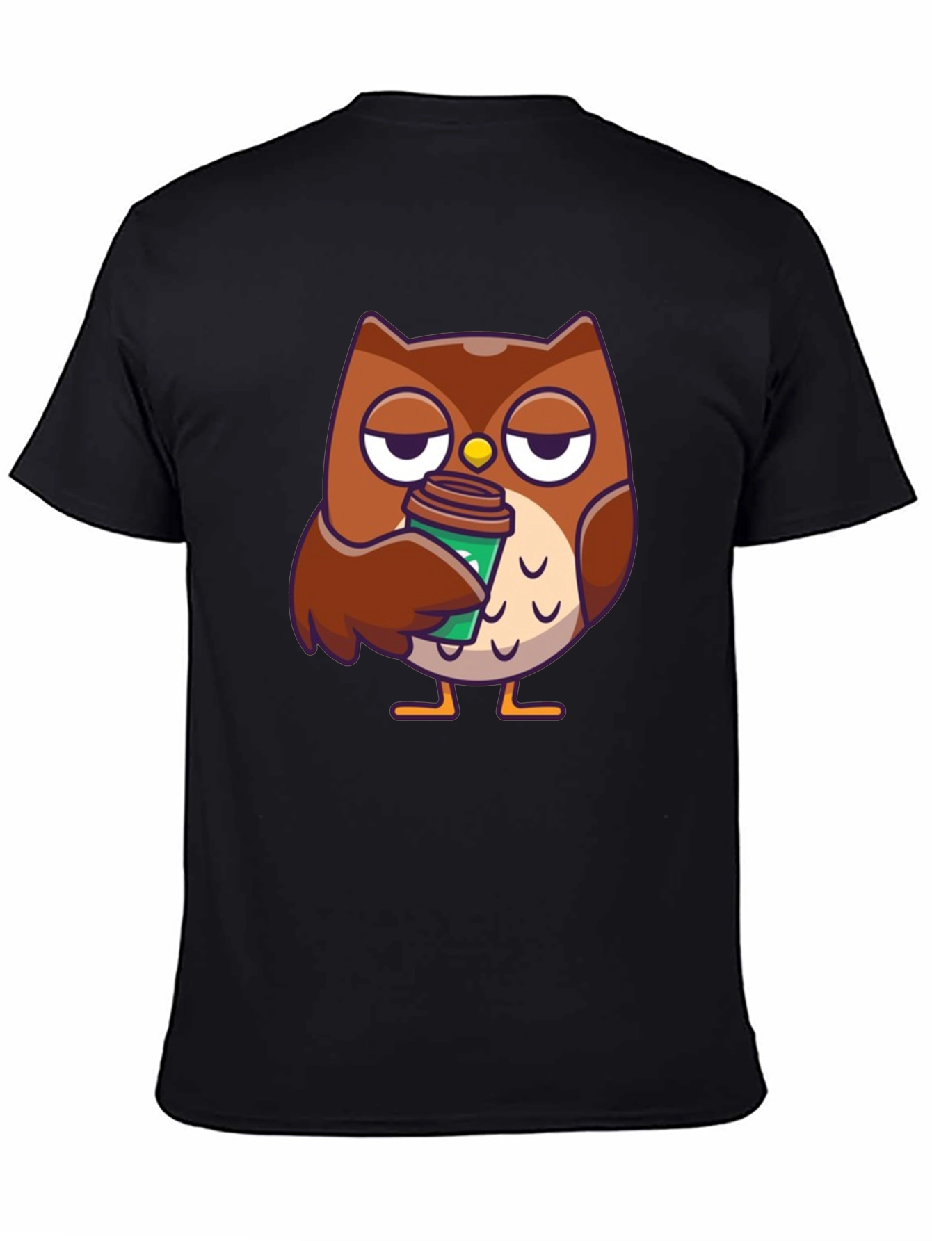 Owl Coffee T-Shirt - Brewtiful Design
