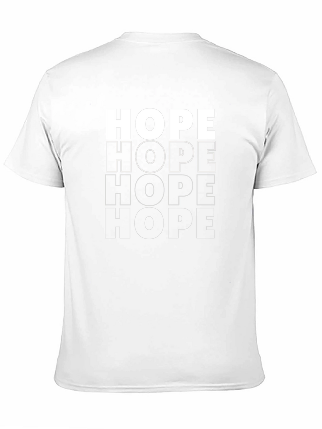 HOPE Graphic Print T-Shirt - Unisex Casual Tee