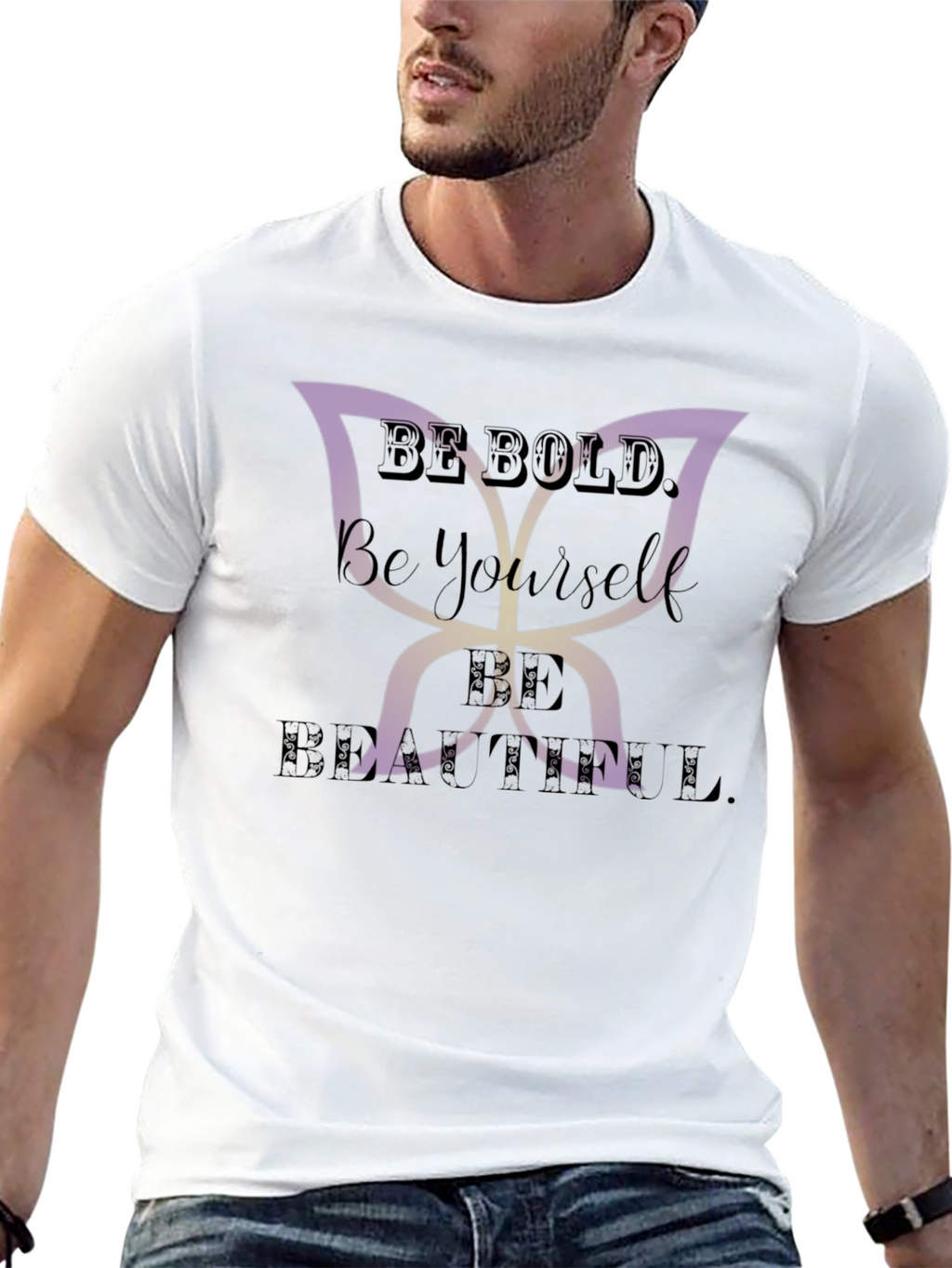 Be Bold Graphic Tee - Inspirational T-Shirt