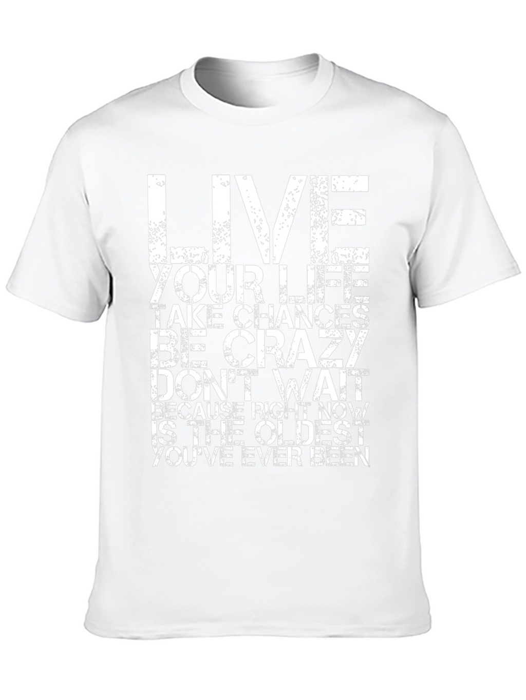 Inspirational Quote Graphic Black T-Shirt