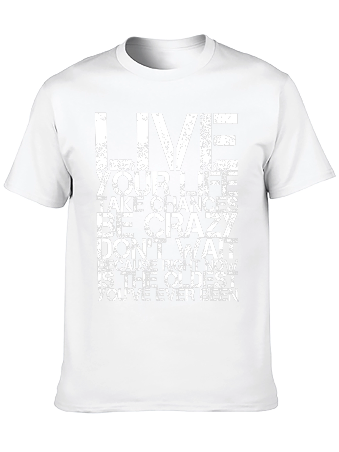 Inspirational Quote Graphic Black T-Shirt