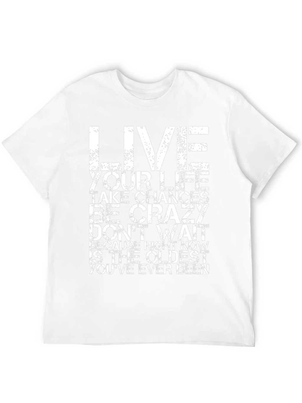 Inspirational Quote Graphic Black T-Shirt