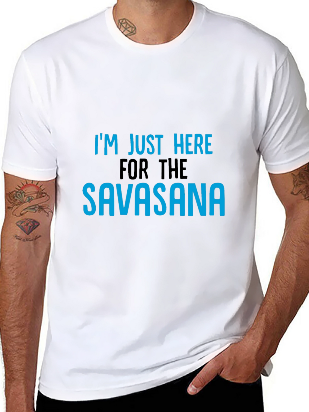 Savasana Yoga Tee - Funny Relaxation Shirt