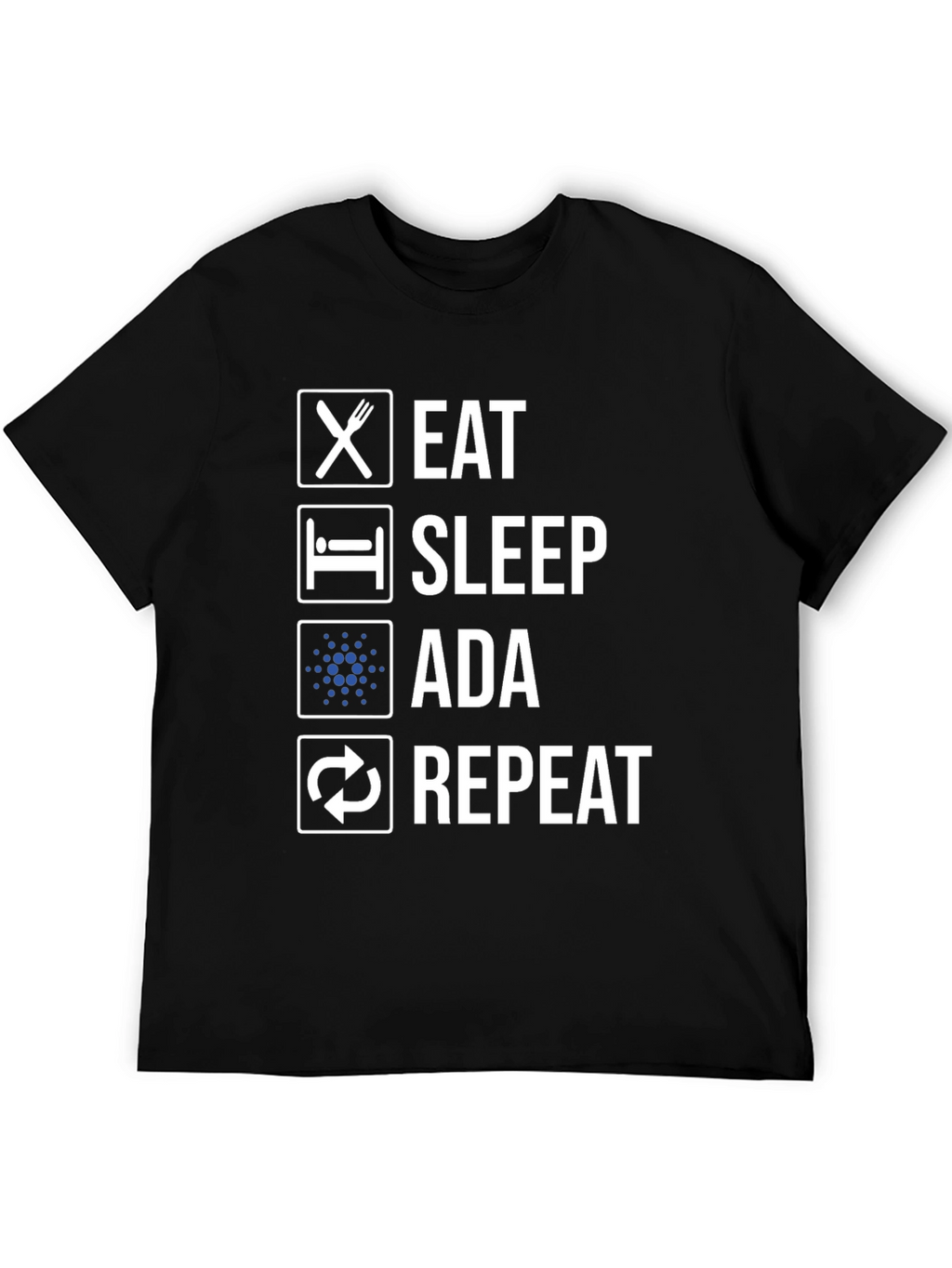 Eat Sleep ADA Repeat T-Shirt