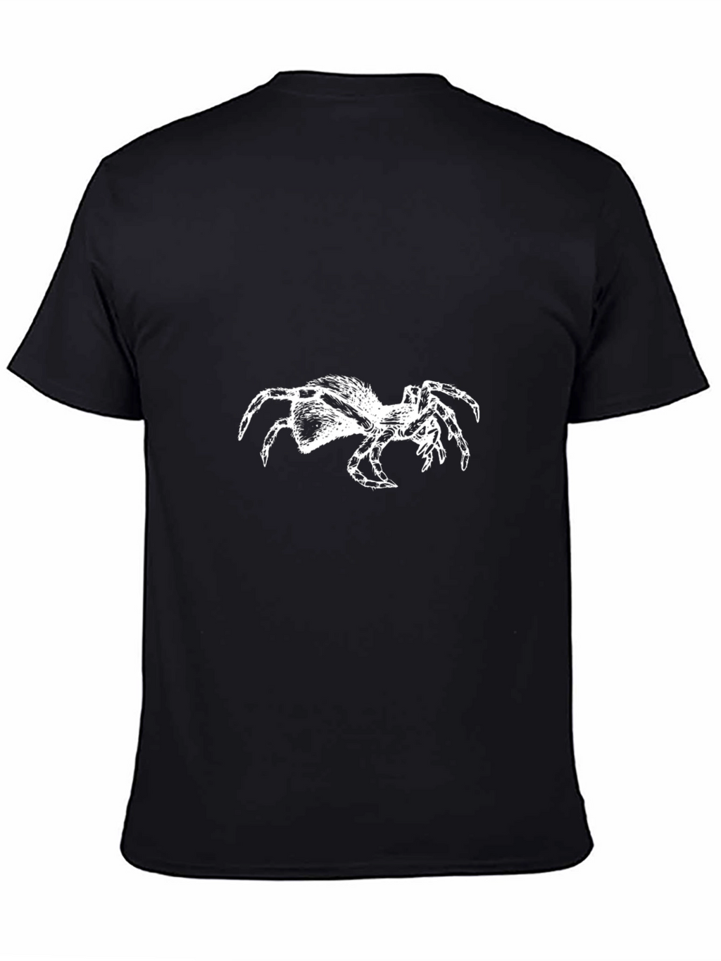 Creepy Crawly Spider Graphic Tee - Black