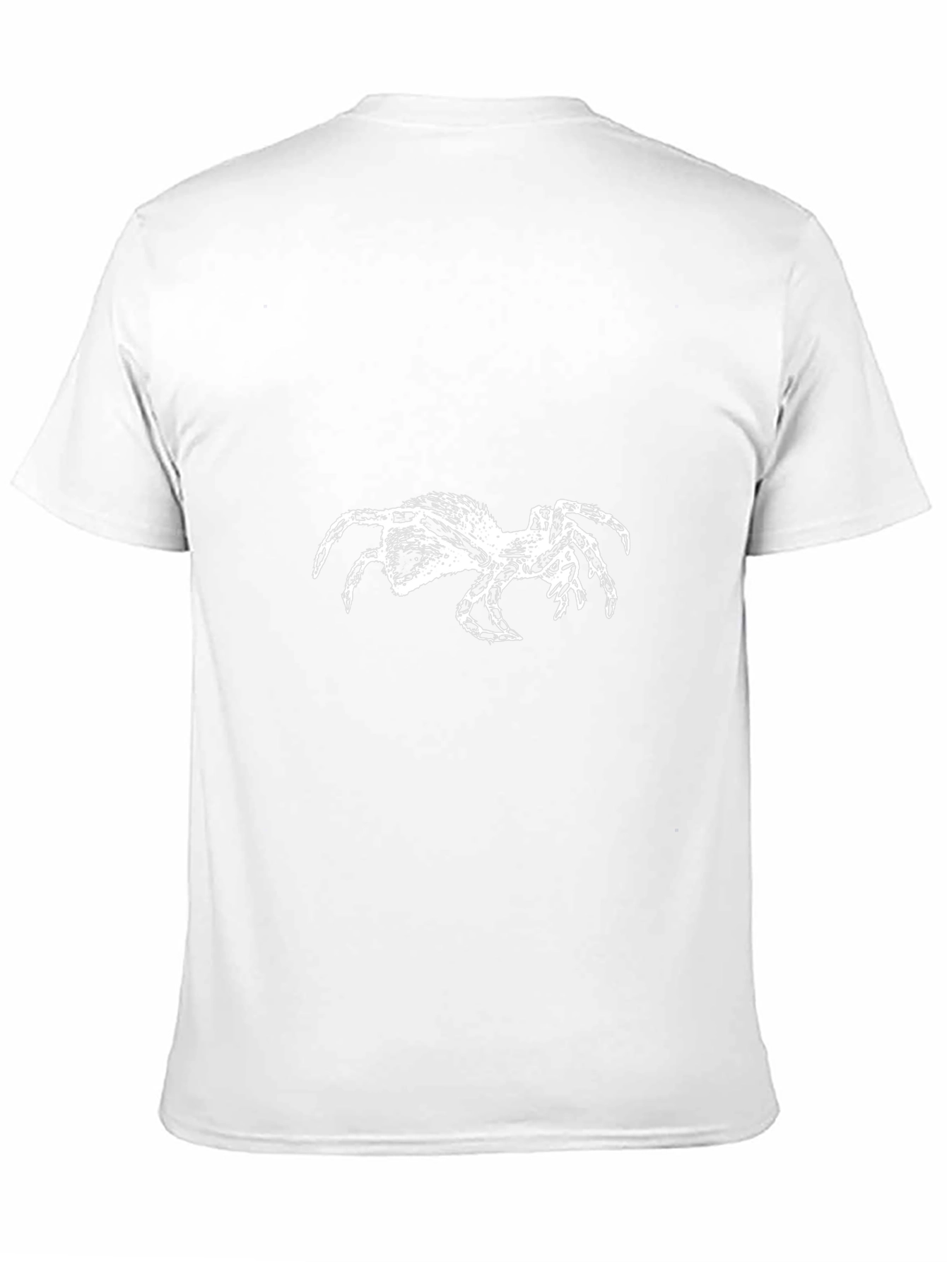 Creepy Crawly Spider Graphic Tee - Black