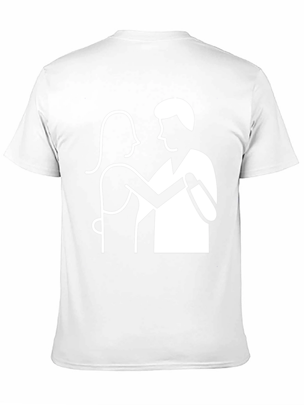 Dancing Couple Graphic Tee - Classic Black