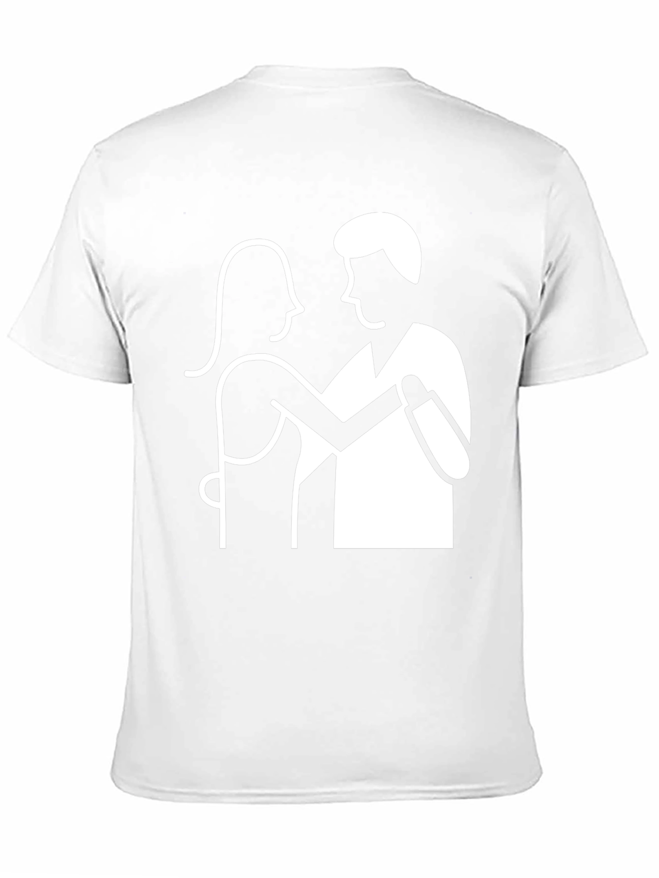 Dancing Couple Graphic Tee - Classic Black