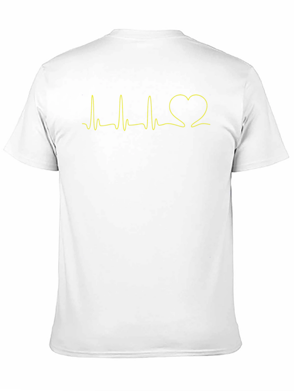 Heartbeat Love T-Shirt - Black