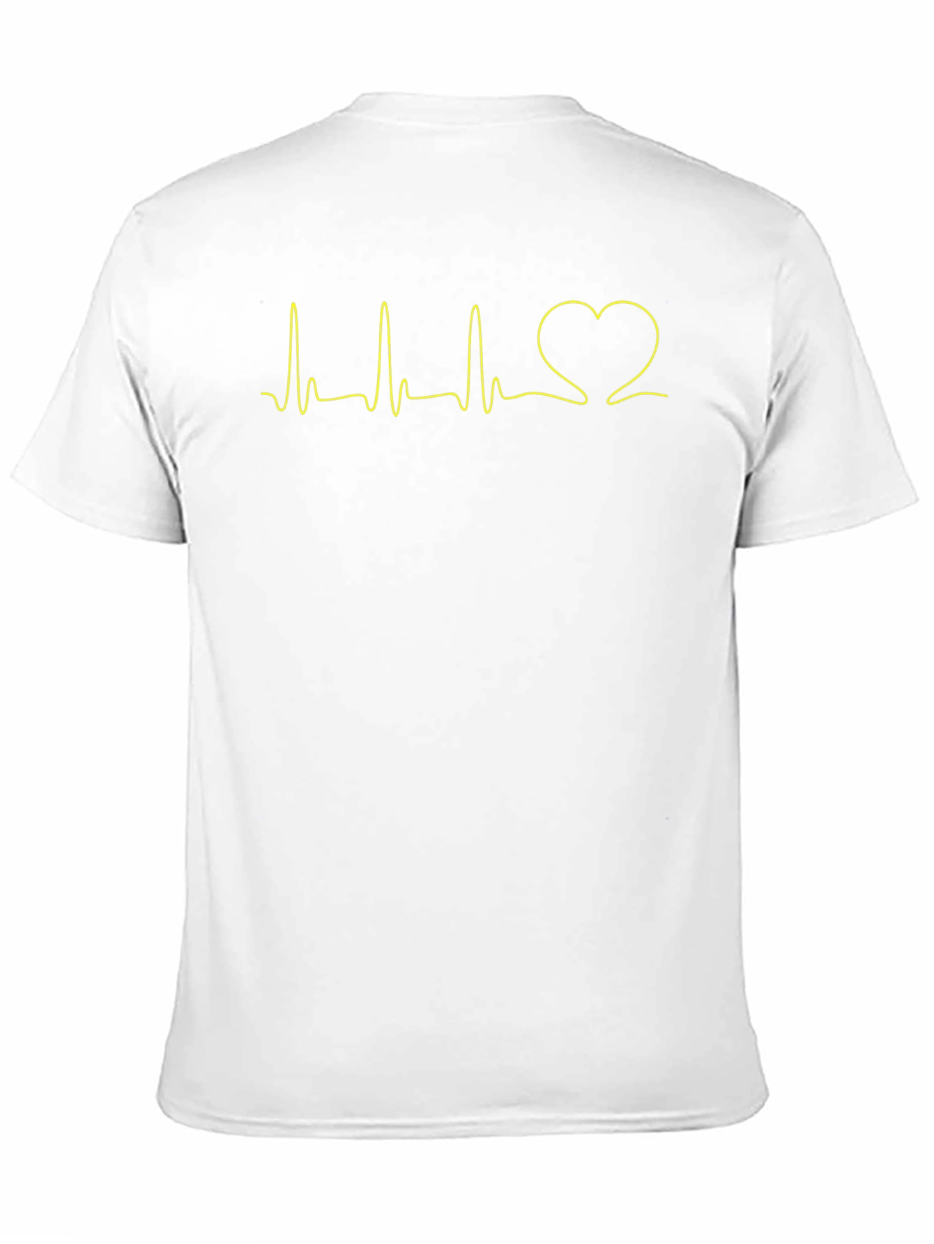 Heartbeat Love T-Shirt - Black