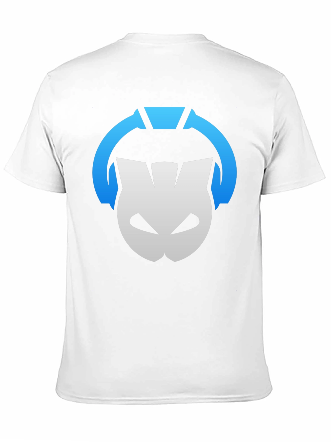 DJ Cat Headphones Black T-Shirt - Music Lover Tee