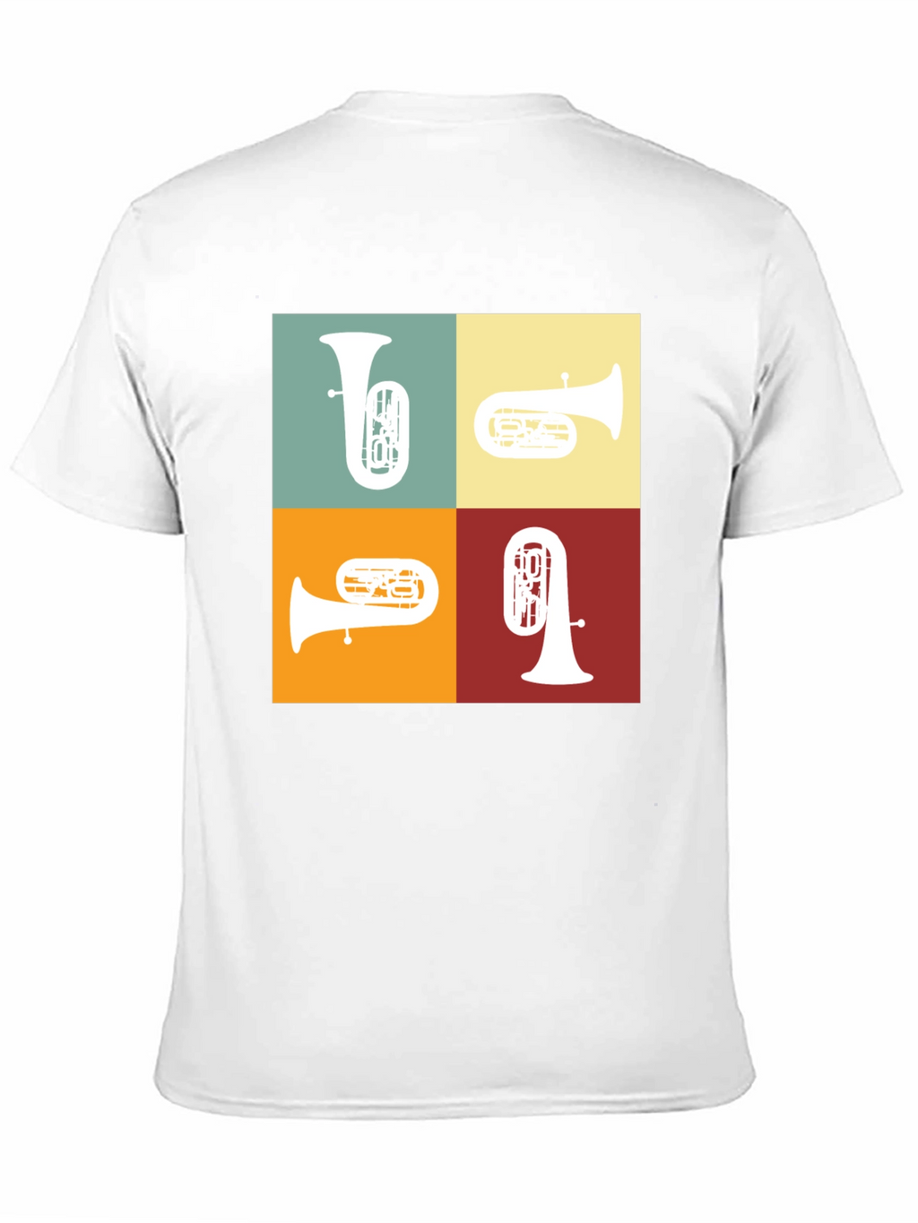 Tuba Quartet Graphic Tee - Music Lover Gift