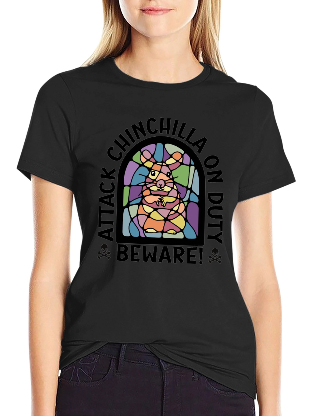 Attack Chinchilla On Duty T-Shirt