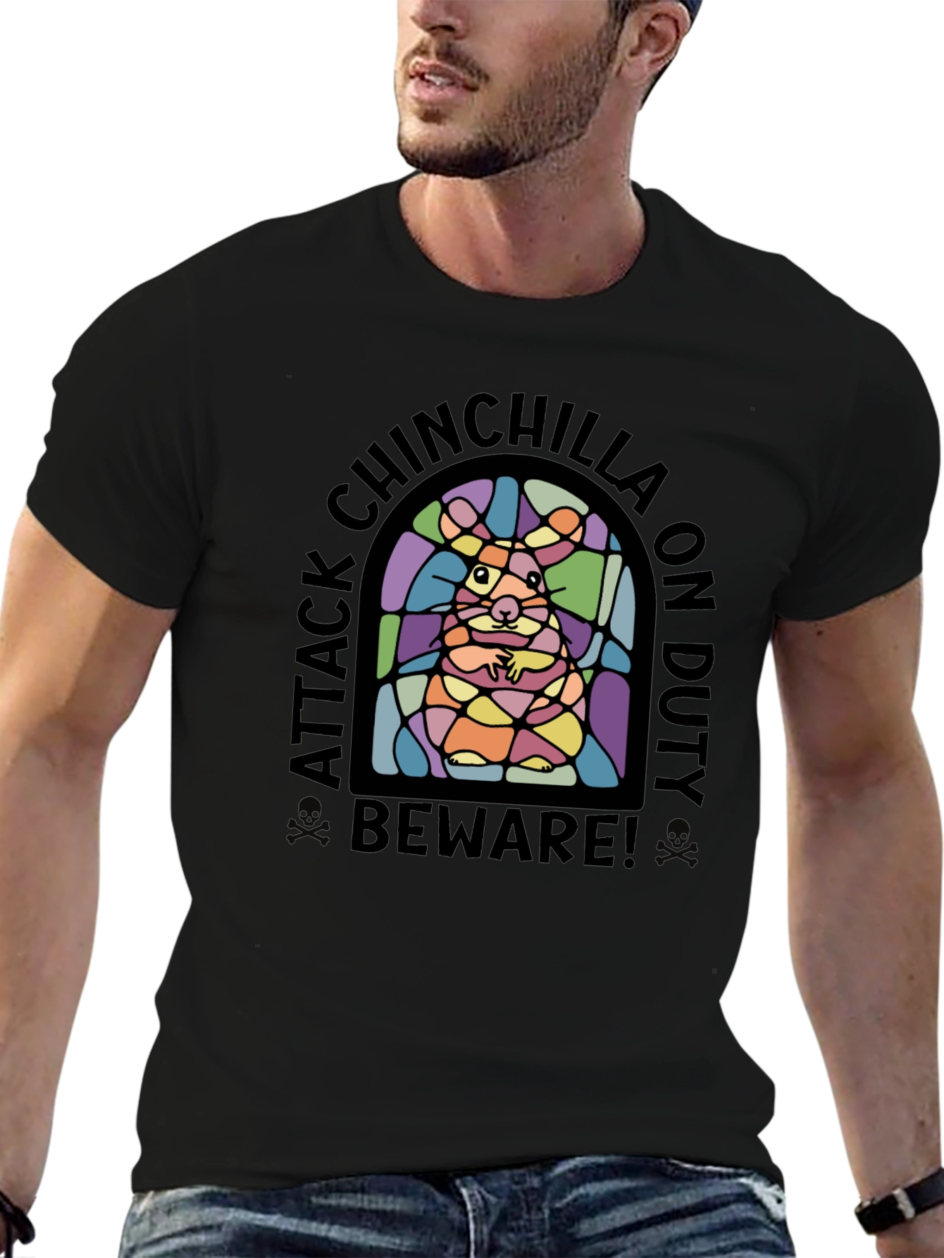 Attack Chinchilla On Duty T-Shirt