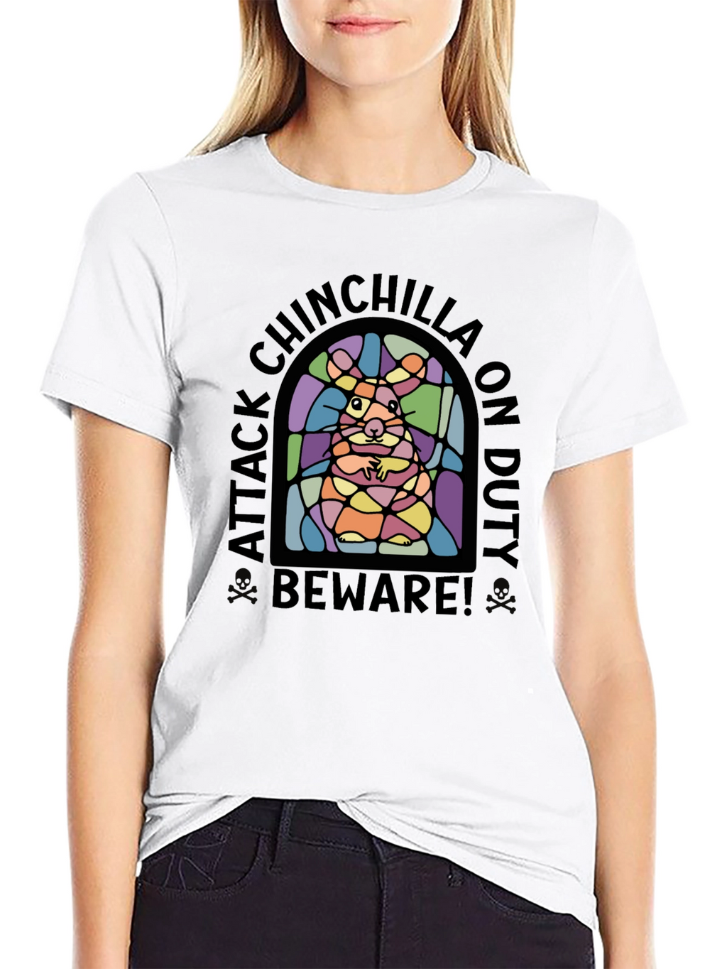 Attack Chinchilla On Duty T-Shirt