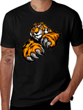 Tiger Graphic Tee - Fierce Style