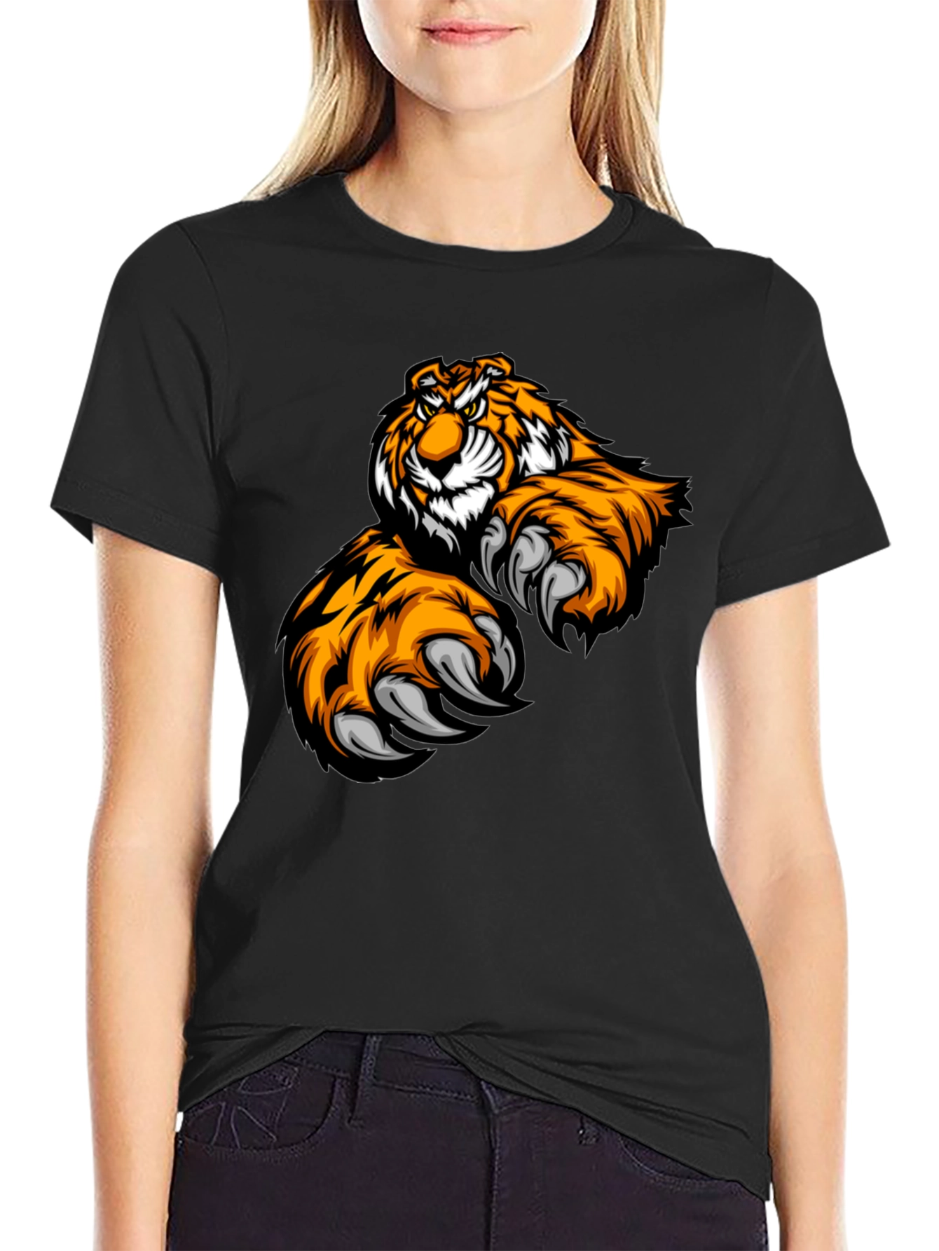 Tiger Graphic Tee - Fierce Style