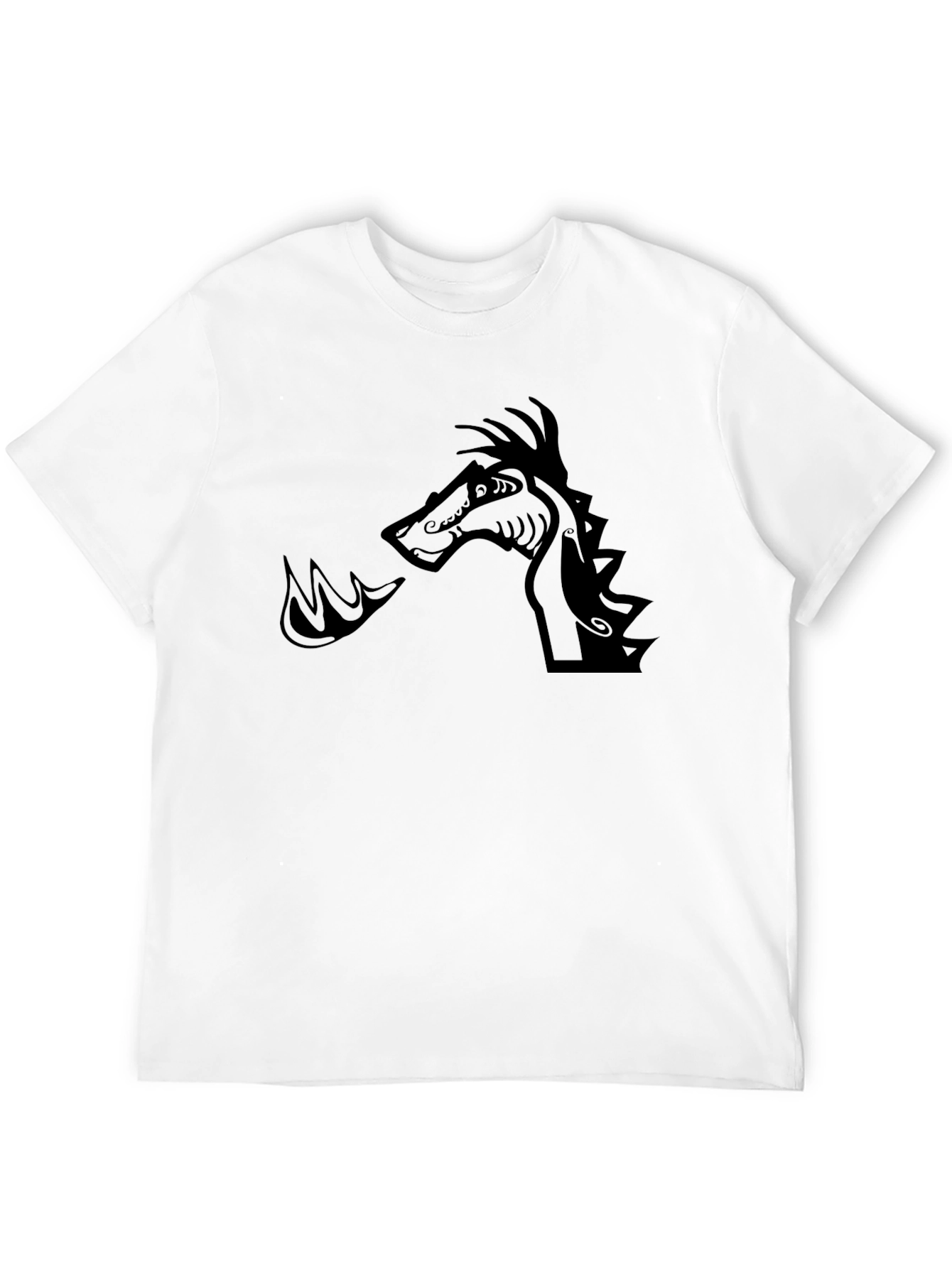 Black Dragon Graphic Tee - Stylish and Unique