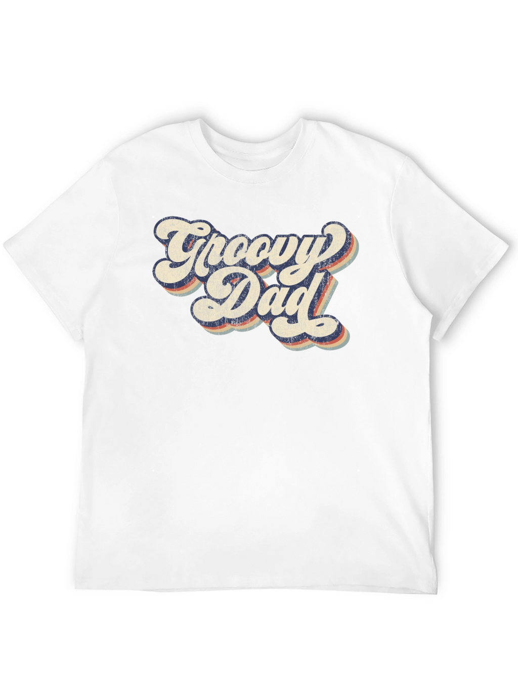 Groovy Dad Retro Graphic T-Shirt