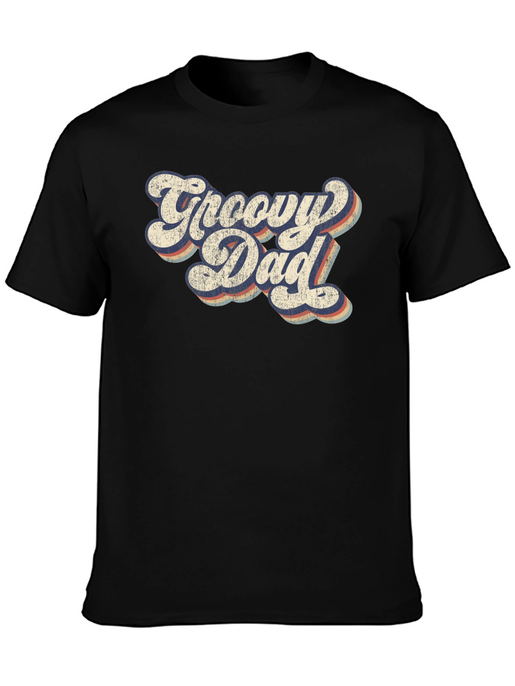 Groovy Dad Retro Graphic T-Shirt