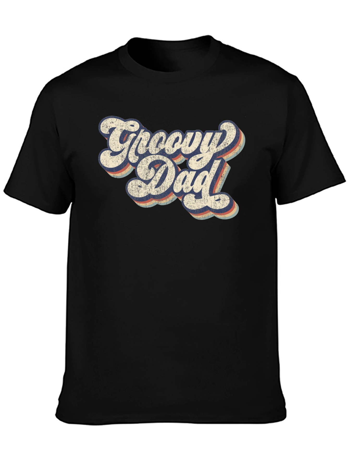 Groovy Dad Retro Graphic T-Shirt