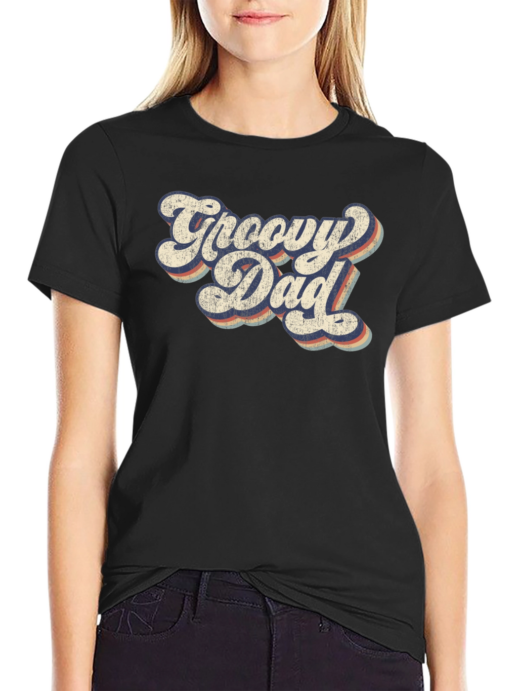 Groovy Dad Retro Graphic T-Shirt