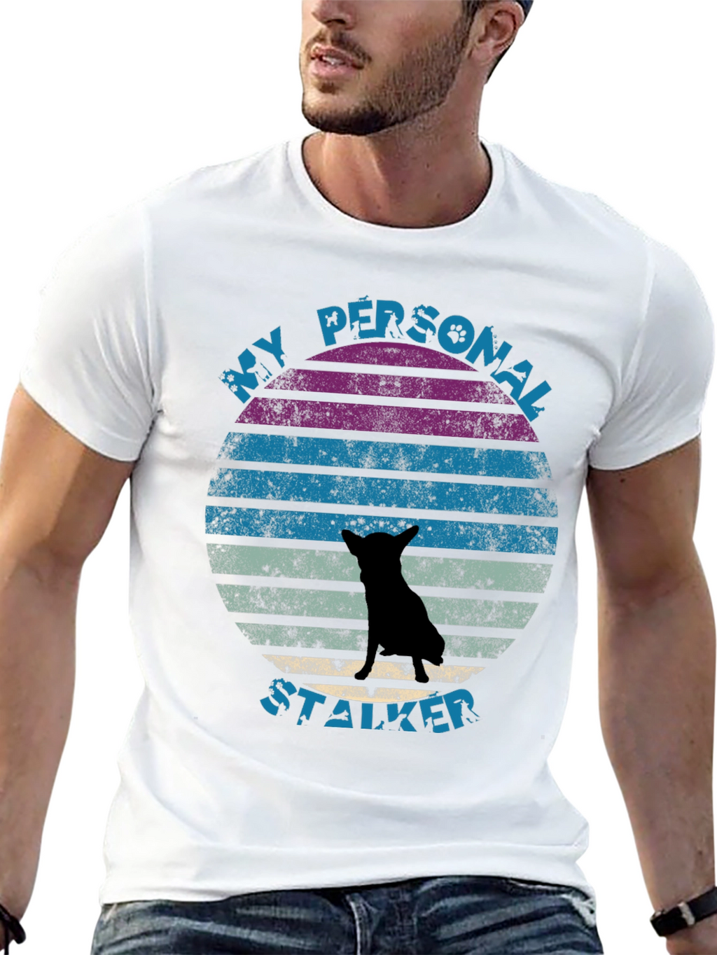 My Personal Stalker Dog T-Shirt