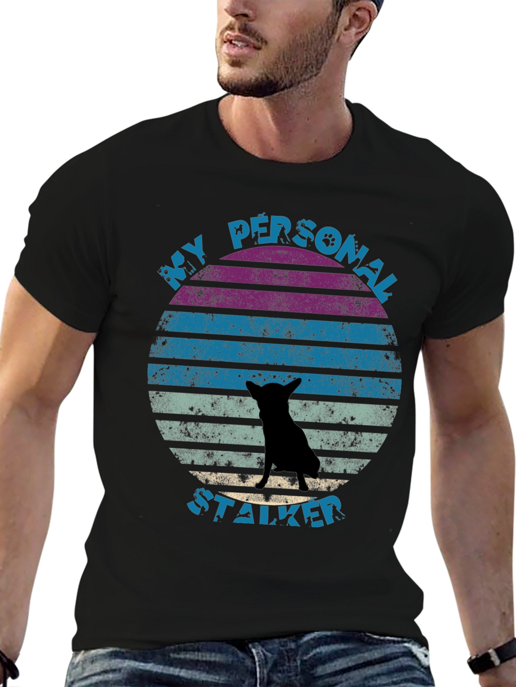 My Personal Stalker Dog T-Shirt