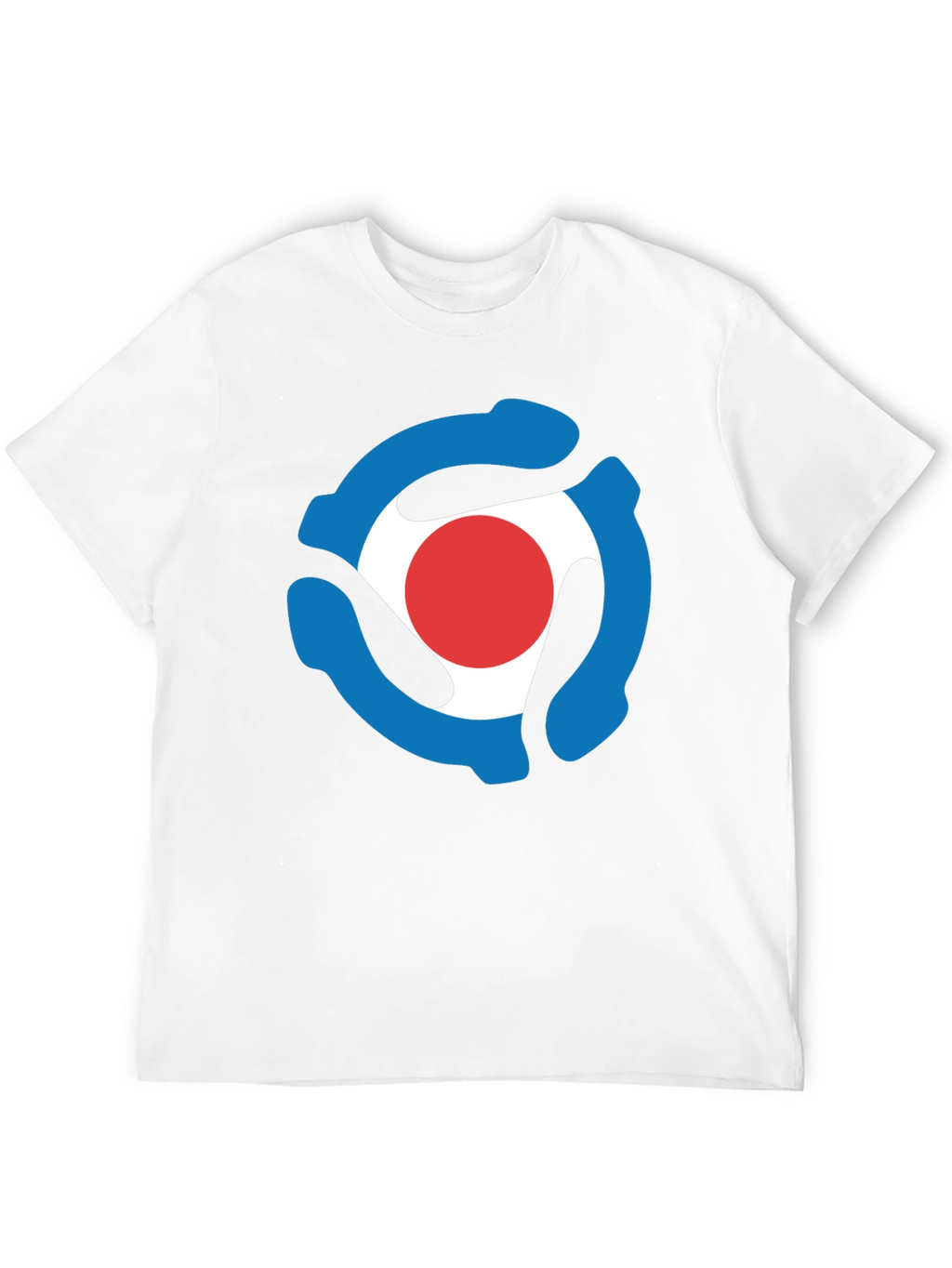 Retro Record Adapter T-Shirt - Black