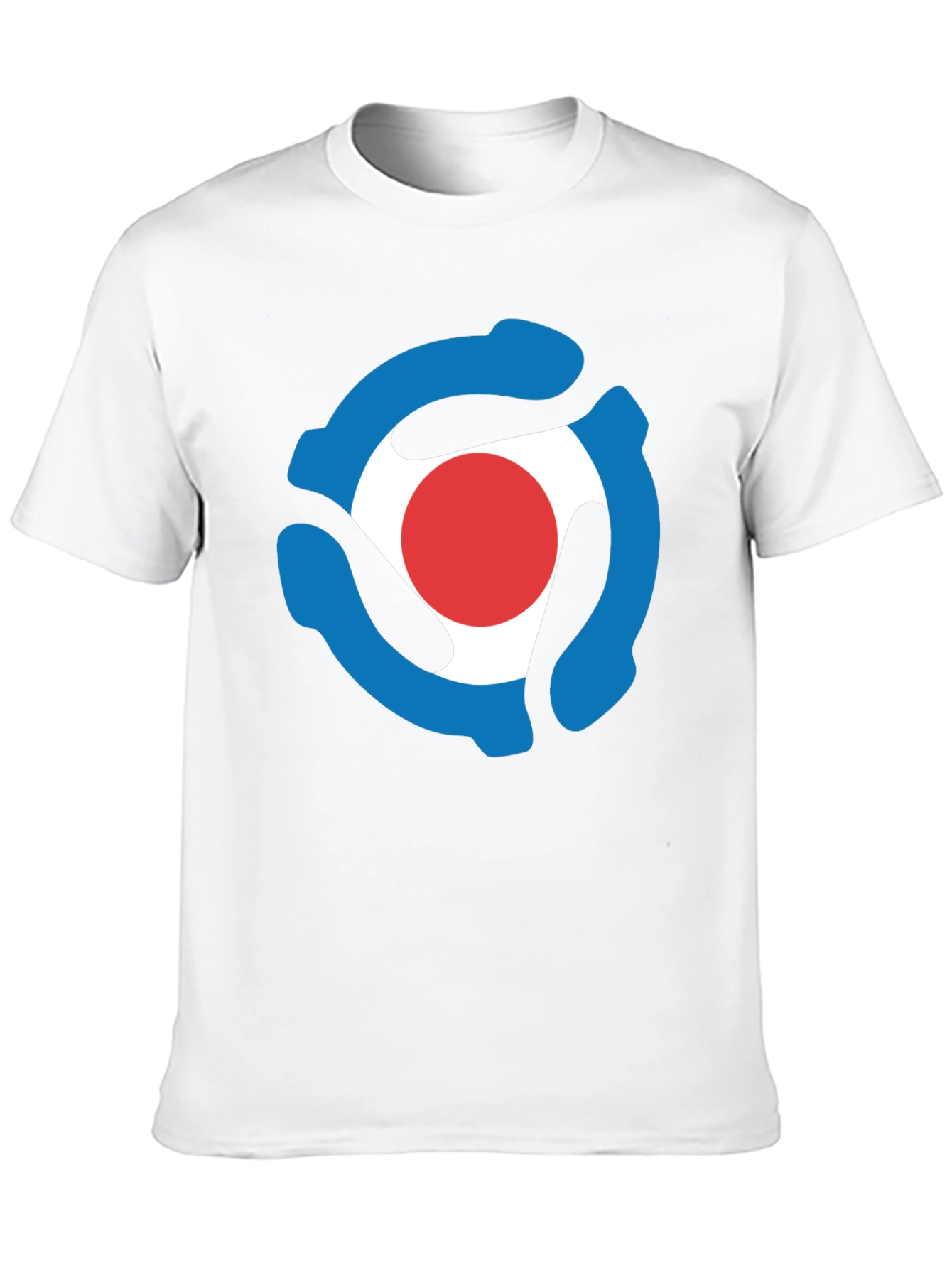 Retro Record Adapter T-Shirt - Black