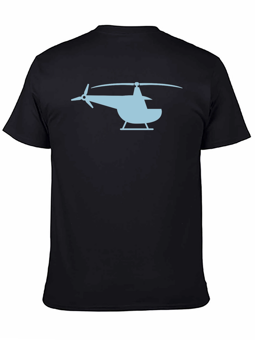 Helicopter Graphic Tee - Cool Aviation Shirt