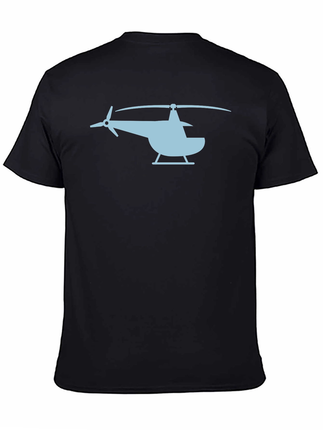 Helicopter Graphic Tee - Cool Aviation Shirt