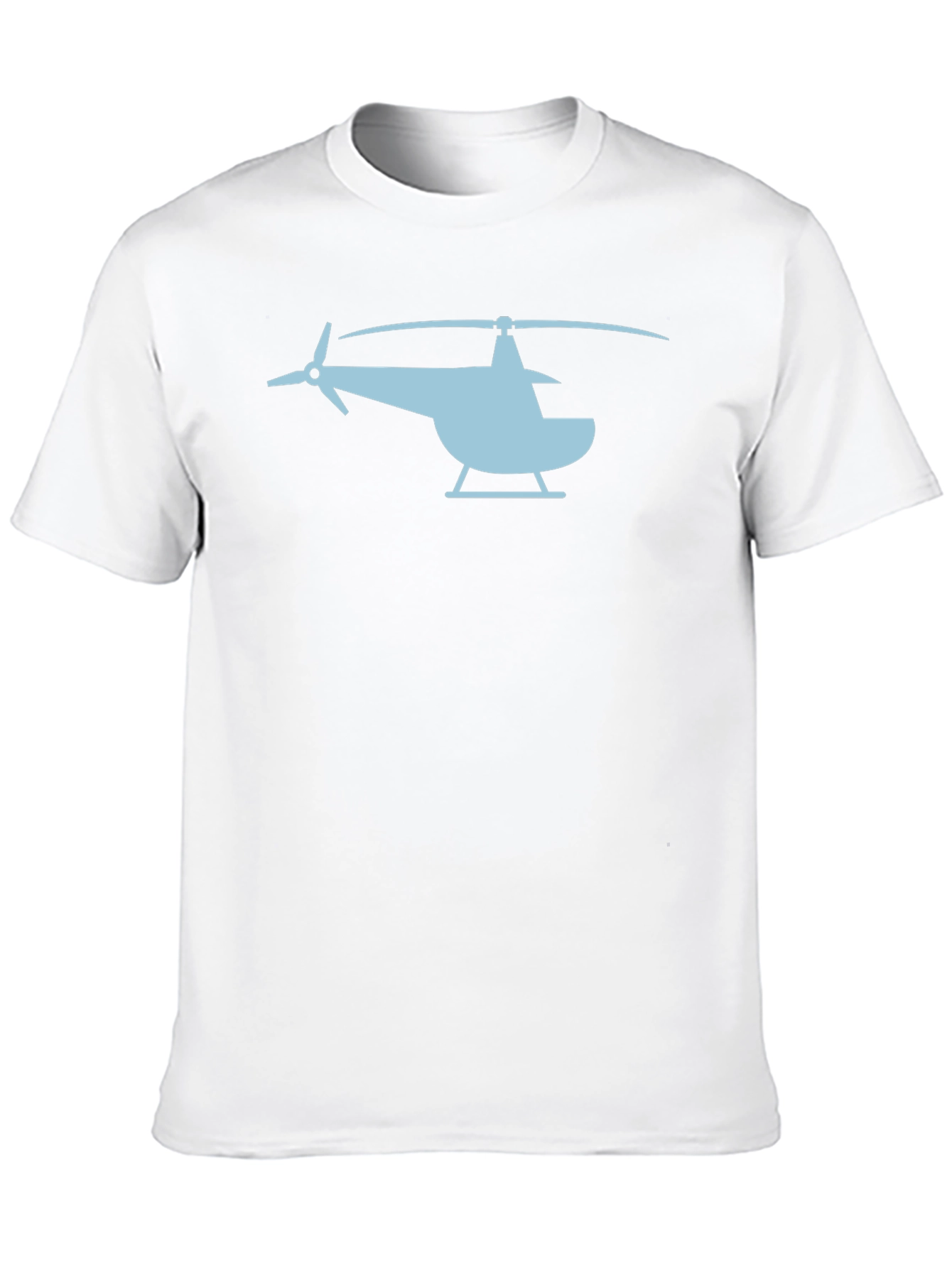 Helicopter Graphic Tee - Cool Aviation Shirt