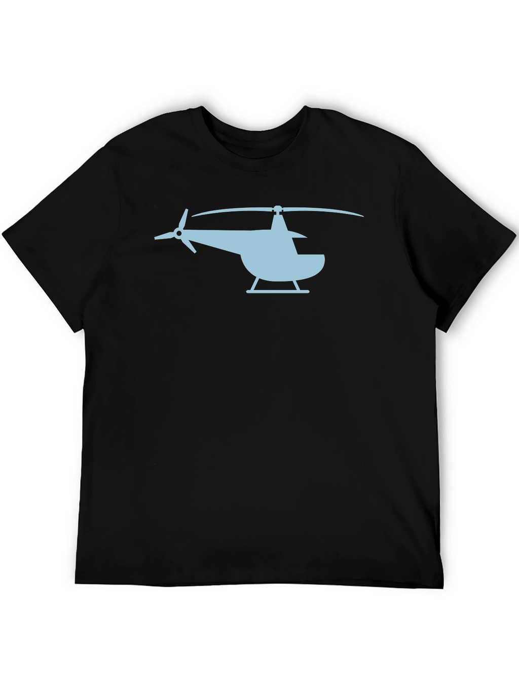 Helicopter Graphic Tee - Cool Aviation Shirt