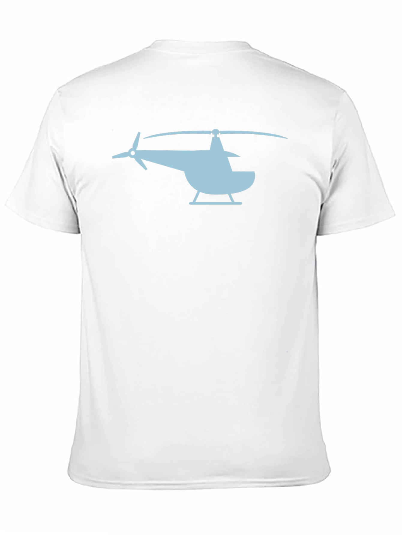Helicopter Graphic Tee - Cool Aviation Shirt