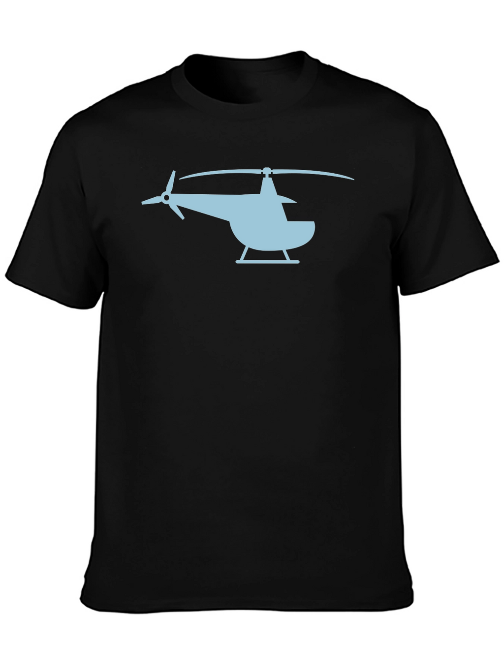 Helicopter Graphic Tee - Cool Aviation Shirt