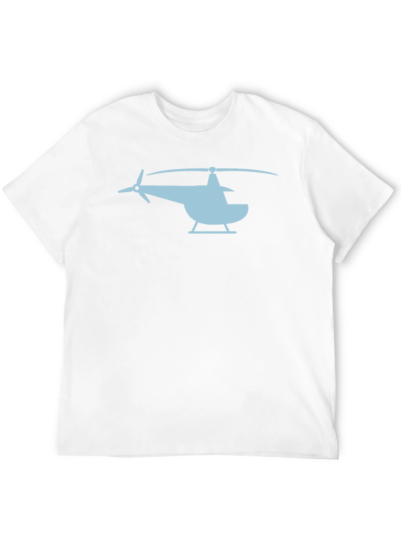 Helicopter Graphic Tee - Cool Aviation Shirt