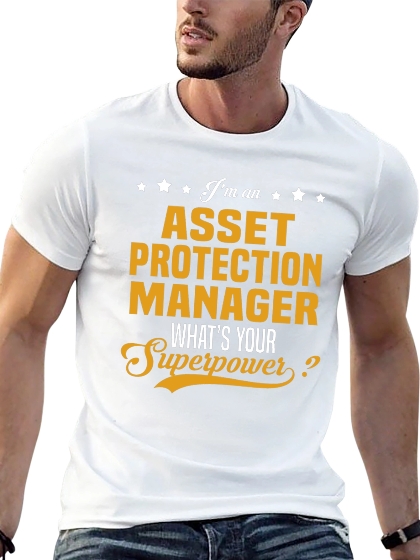 Asset Protection Manager Superpower Graphic T-Shirt