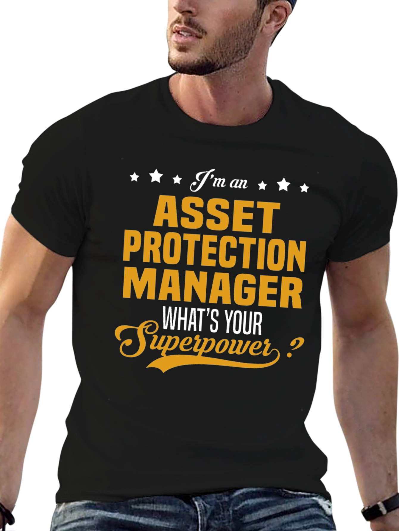 Asset Protection Manager Superpower Graphic T-Shirt