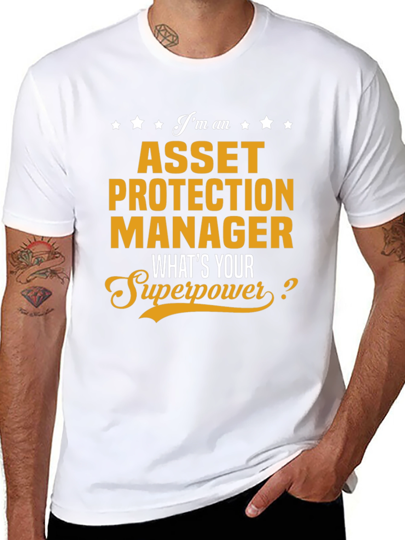 Asset Protection Manager Superpower Graphic T-Shirt