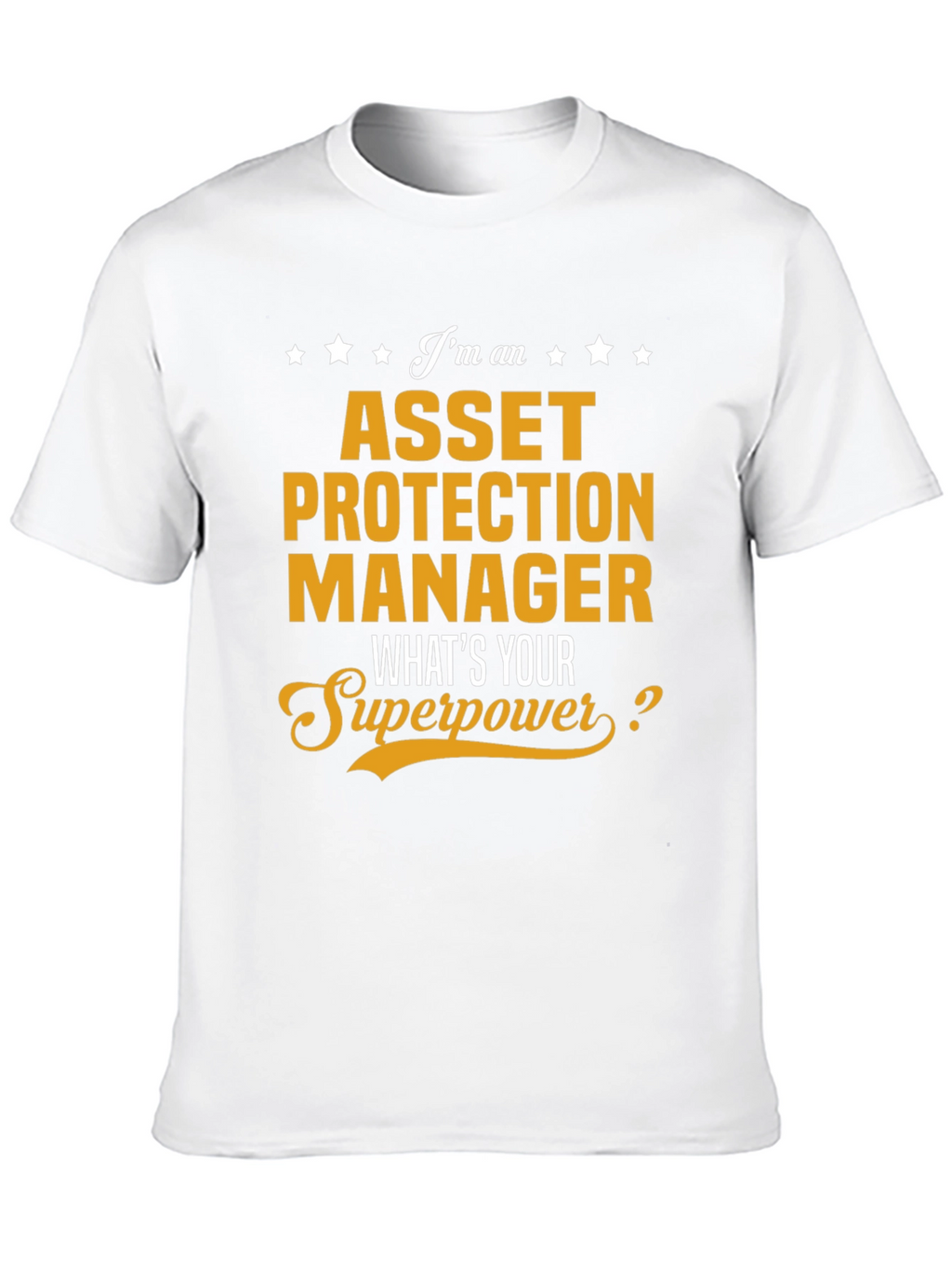 Asset Protection Manager Superpower Graphic T-Shirt