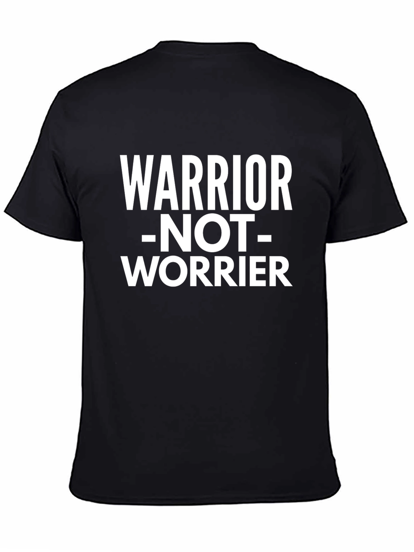 Warrior Not Worrier Graphic T-Shirt