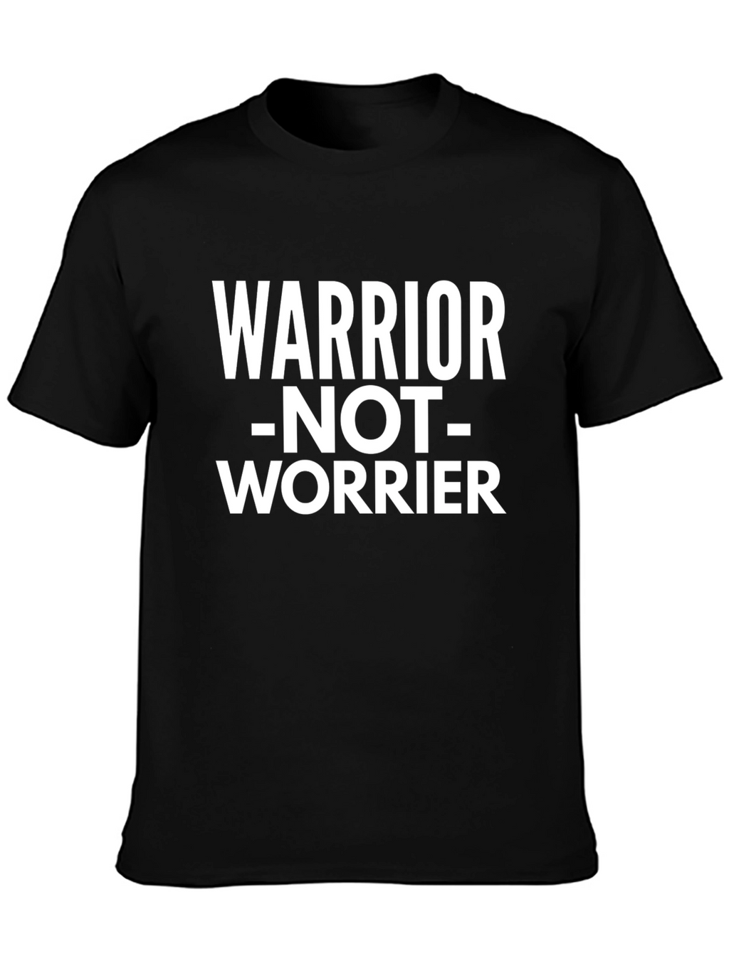 Warrior Not Worrier Graphic T-Shirt