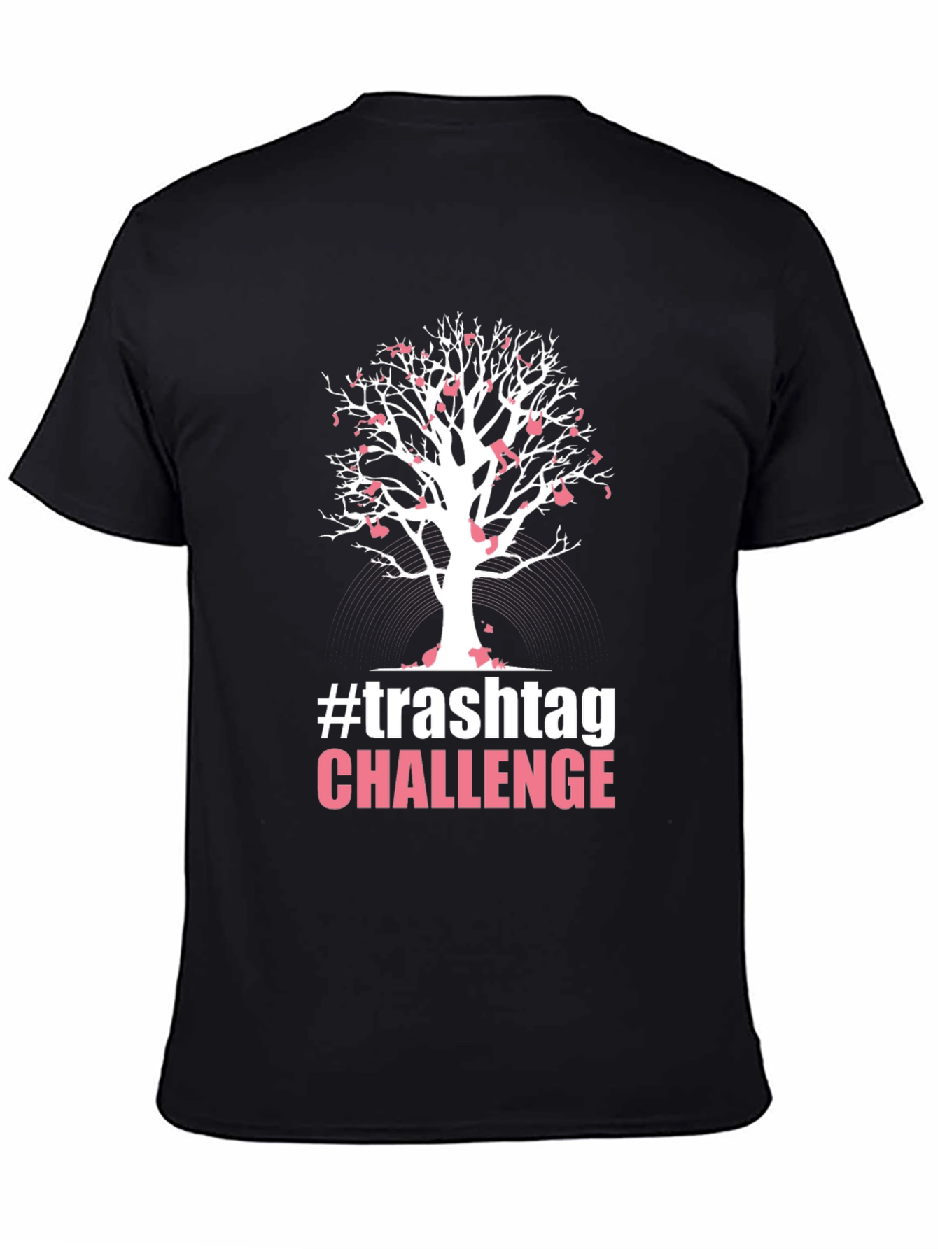 TrashTag Challenge Tree Graphic T-Shirt