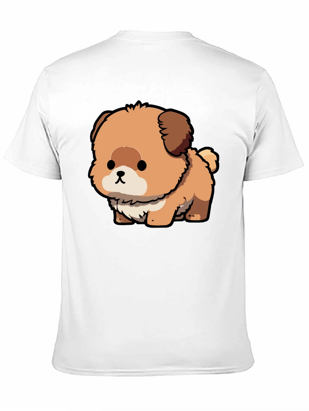 Cute Cartoon Dog Graphic Tee