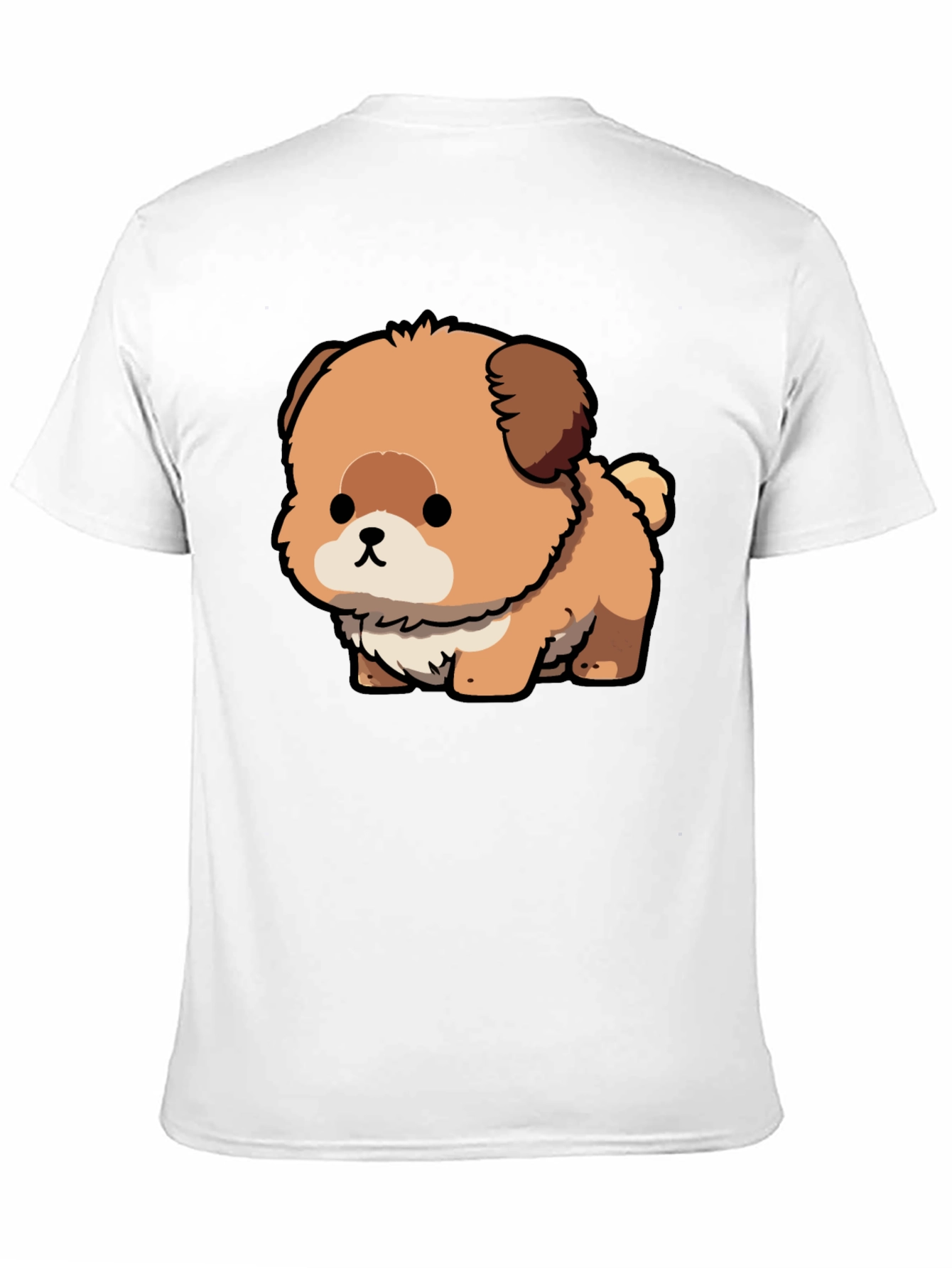 Cute Cartoon Dog Graphic Tee