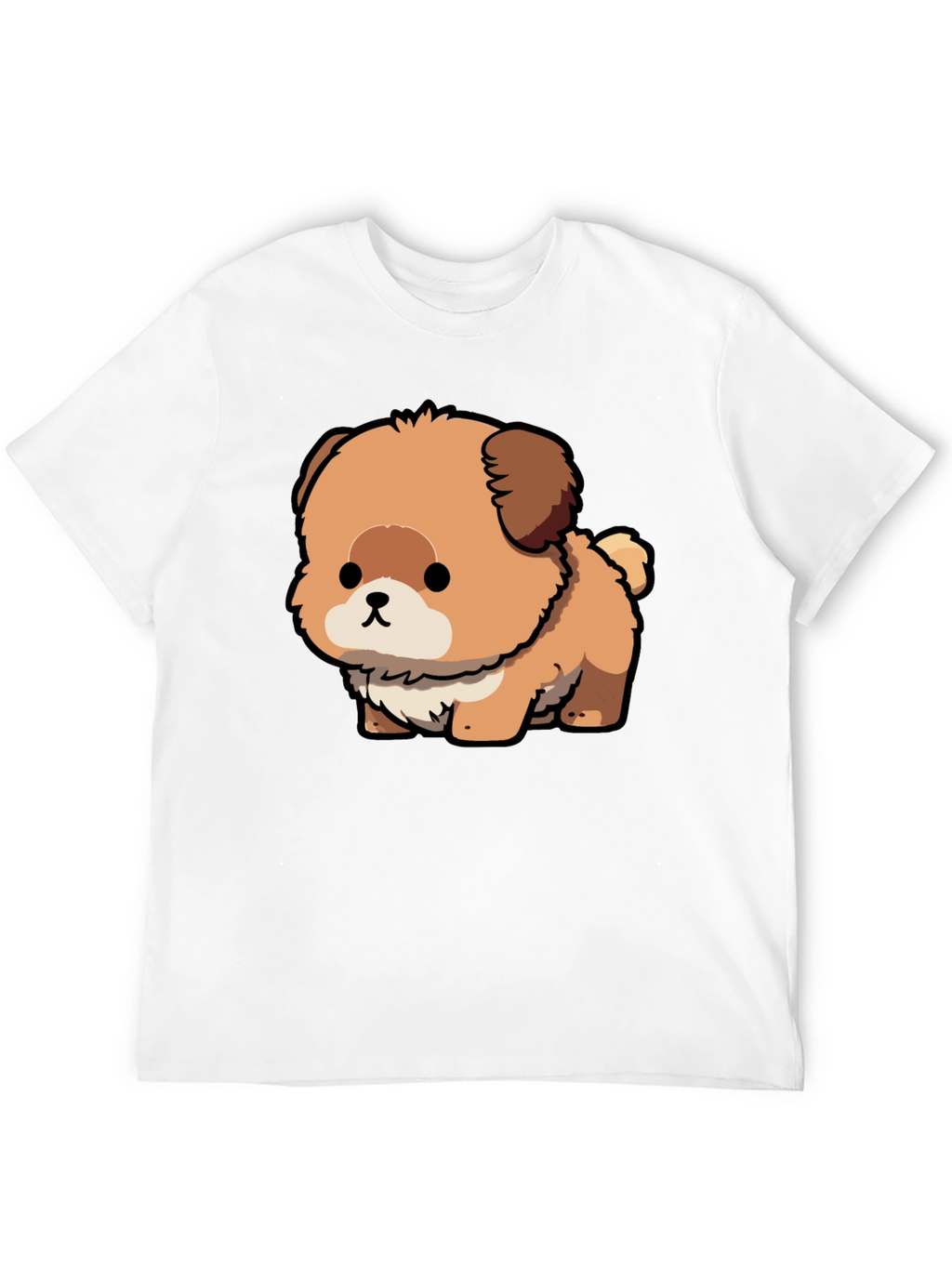 Cute Cartoon Dog Graphic Tee