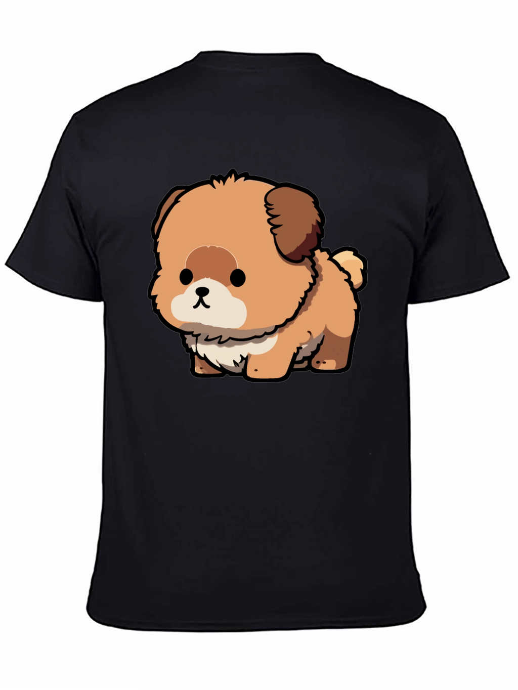 Cute Cartoon Dog Graphic Tee
