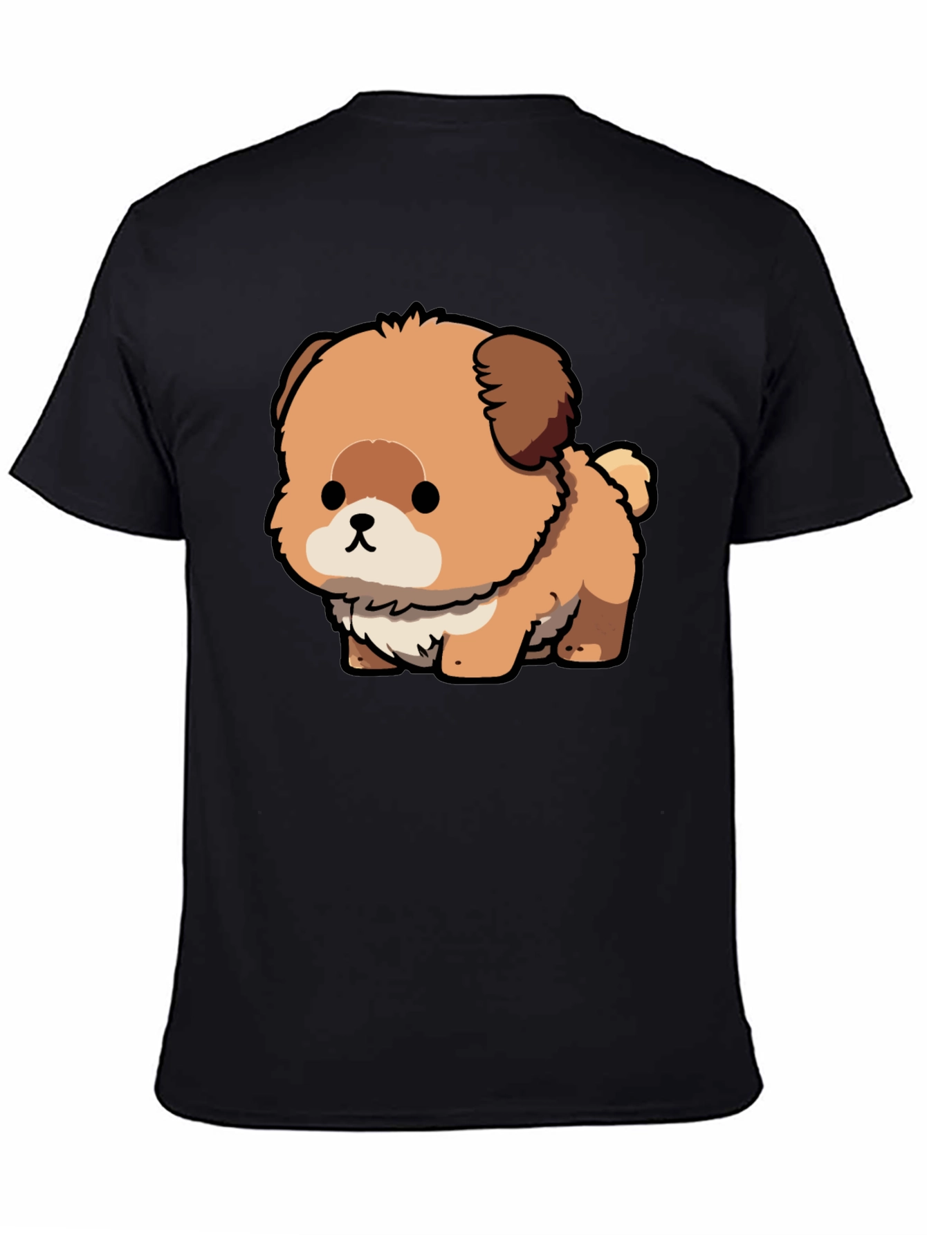 Cute Cartoon Dog Graphic Tee